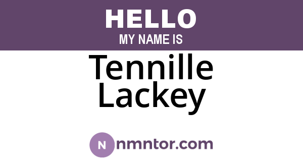 Tennille Lackey