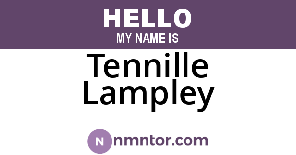Tennille Lampley