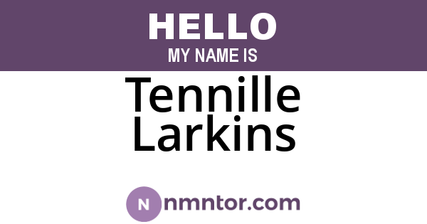 Tennille Larkins