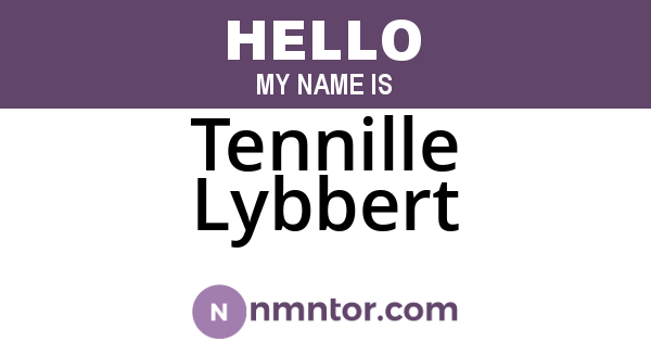 Tennille Lybbert