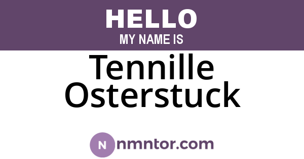 Tennille Osterstuck