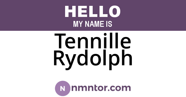 Tennille Rydolph