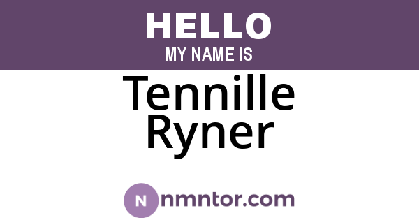 Tennille Ryner