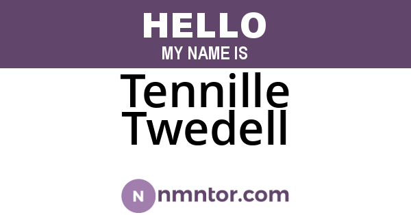 Tennille Twedell