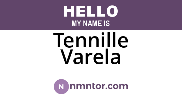Tennille Varela