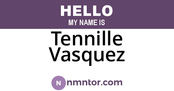 Tennille Vasquez