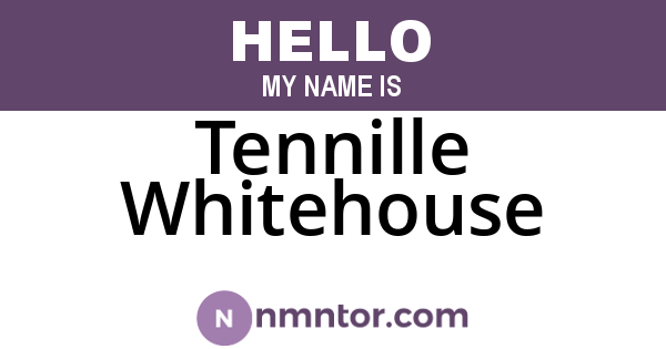 Tennille Whitehouse