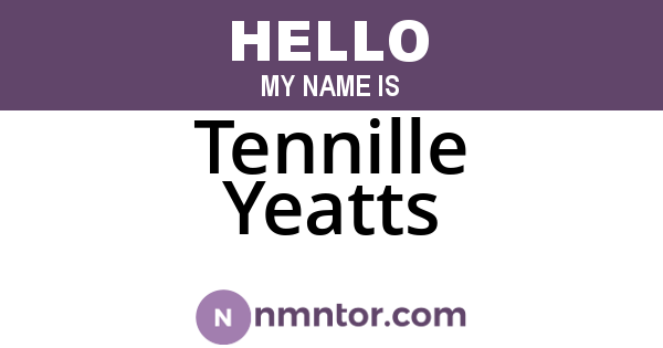 Tennille Yeatts