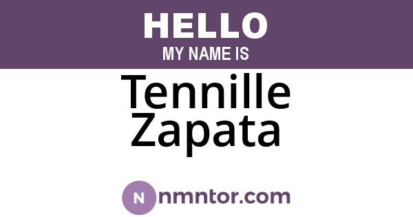 Tennille Zapata