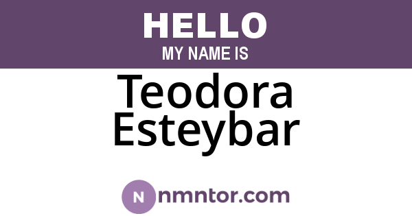 Teodora Esteybar