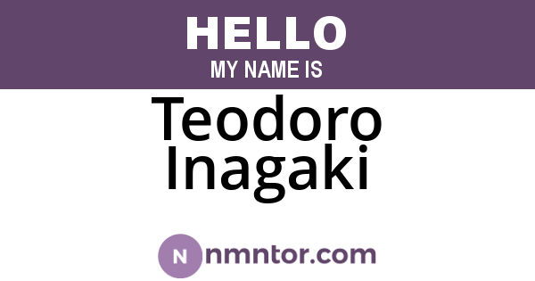 Teodoro Inagaki