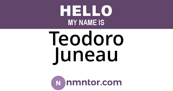 Teodoro Juneau