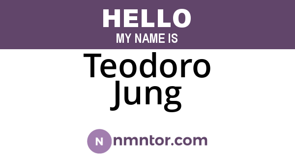 Teodoro Jung