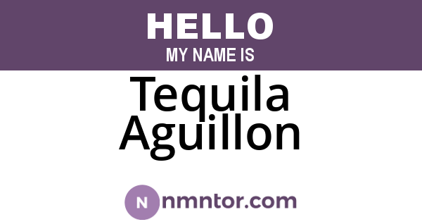 Tequila Aguillon