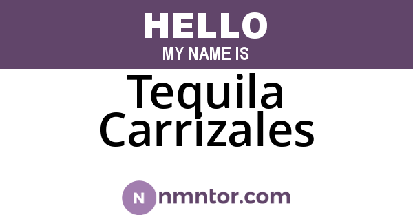 Tequila Carrizales