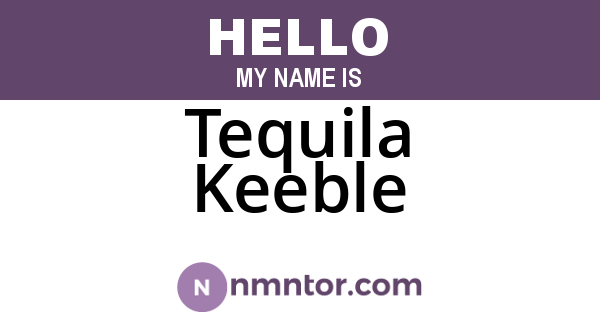 Tequila Keeble