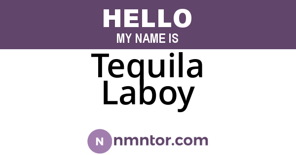 Tequila Laboy