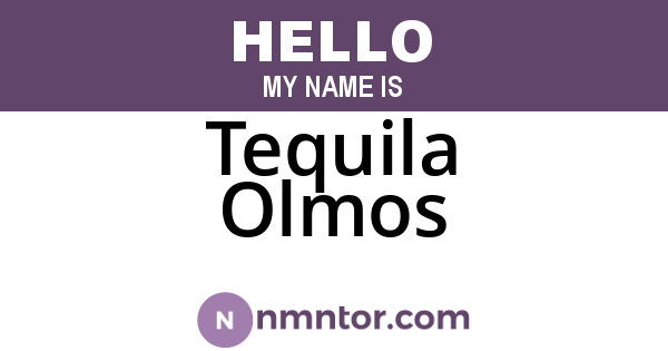 Tequila Olmos