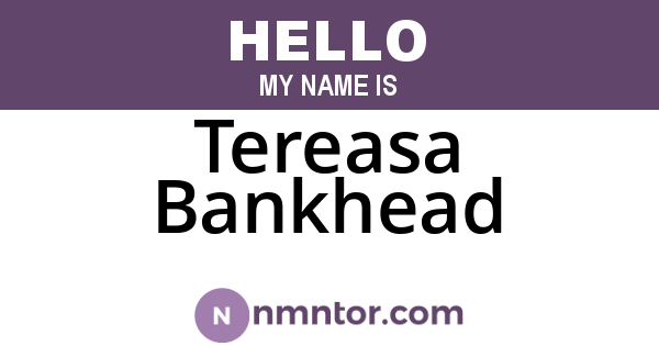 Tereasa Bankhead
