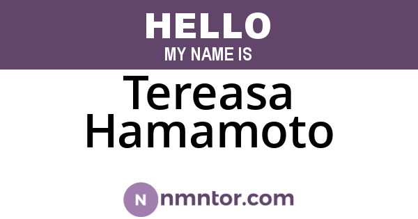 Tereasa Hamamoto