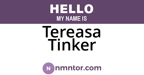 Tereasa Tinker