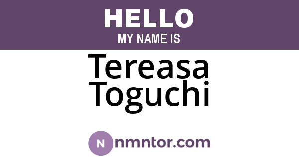 Tereasa Toguchi