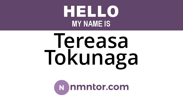 Tereasa Tokunaga