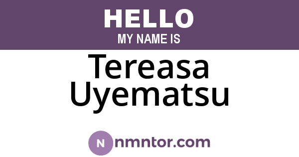 Tereasa Uyematsu