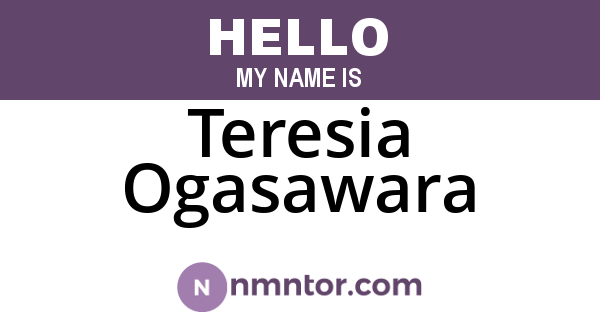 Teresia Ogasawara