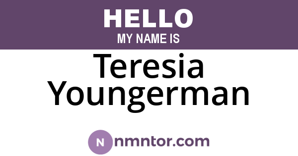 Teresia Youngerman