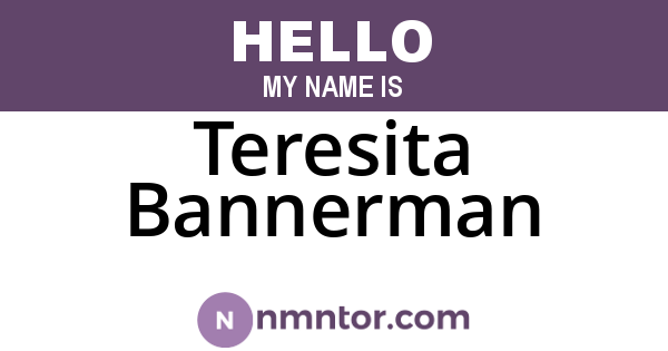 Teresita Bannerman