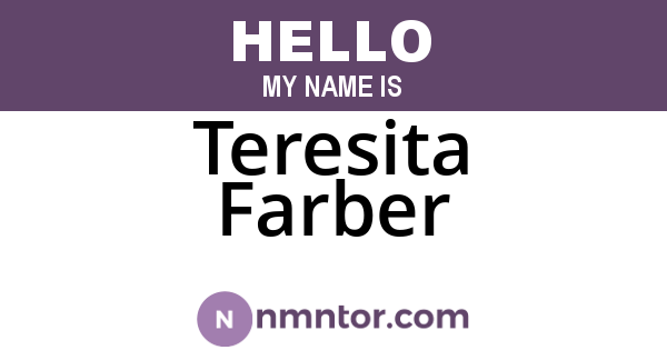 Teresita Farber