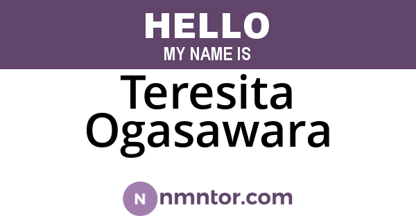 Teresita Ogasawara