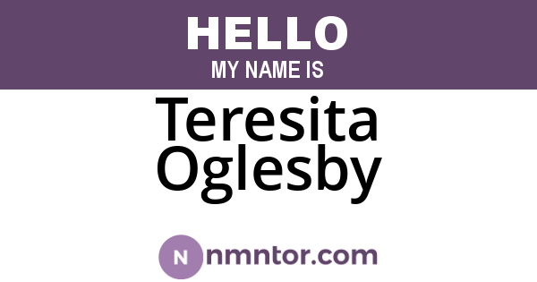 Teresita Oglesby
