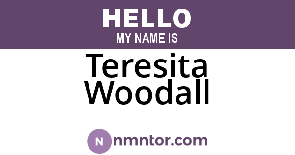 Teresita Woodall