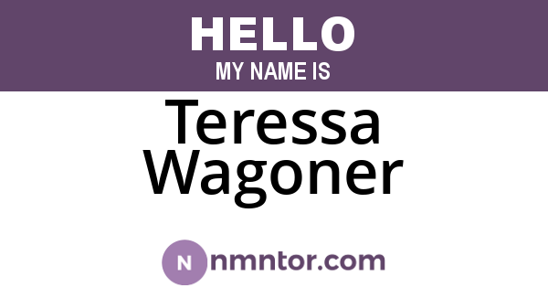 Teressa Wagoner