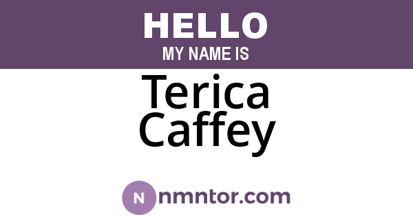 Terica Caffey