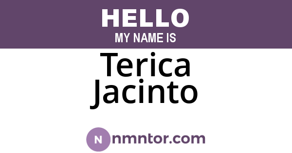 Terica Jacinto