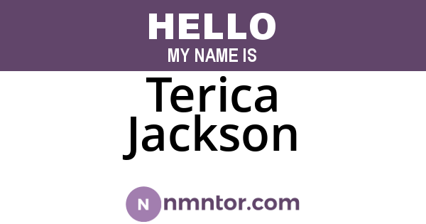 Terica Jackson