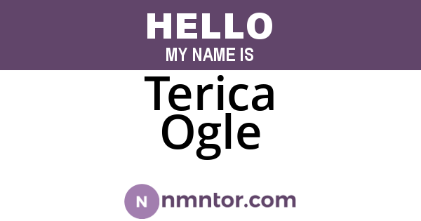 Terica Ogle