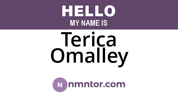 Terica Omalley
