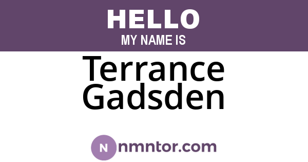 Terrance Gadsden