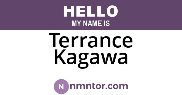 Terrance Kagawa