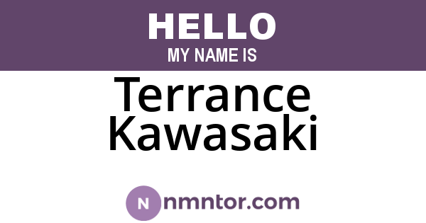Terrance Kawasaki