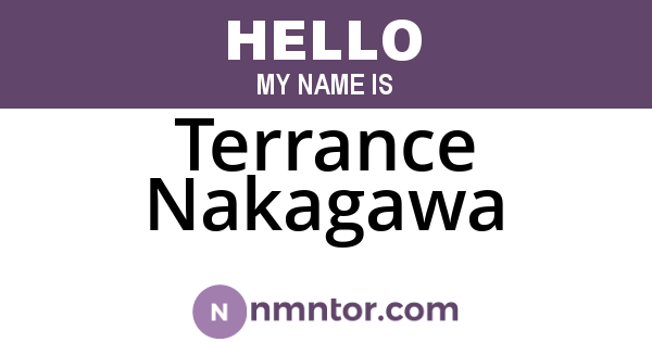 Terrance Nakagawa