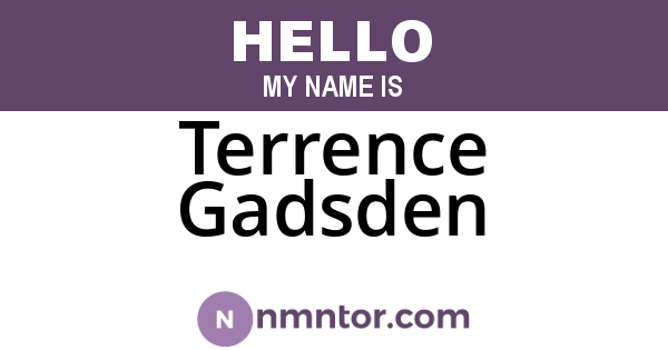 Terrence Gadsden