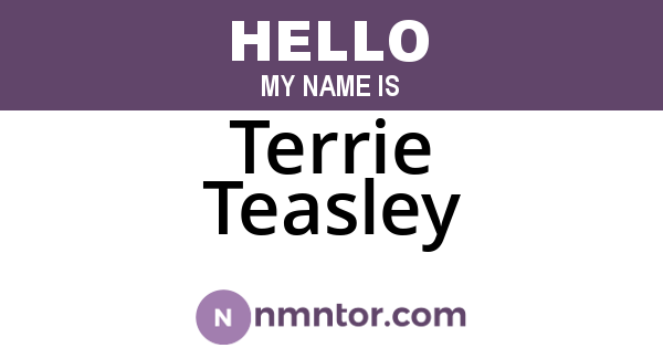 Terrie Teasley