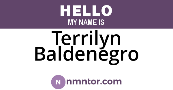 Terrilyn Baldenegro