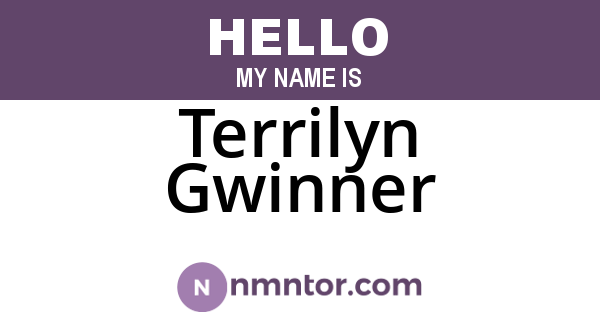 Terrilyn Gwinner
