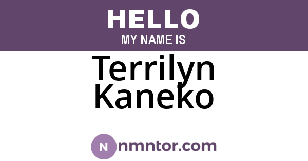 Terrilyn Kaneko
